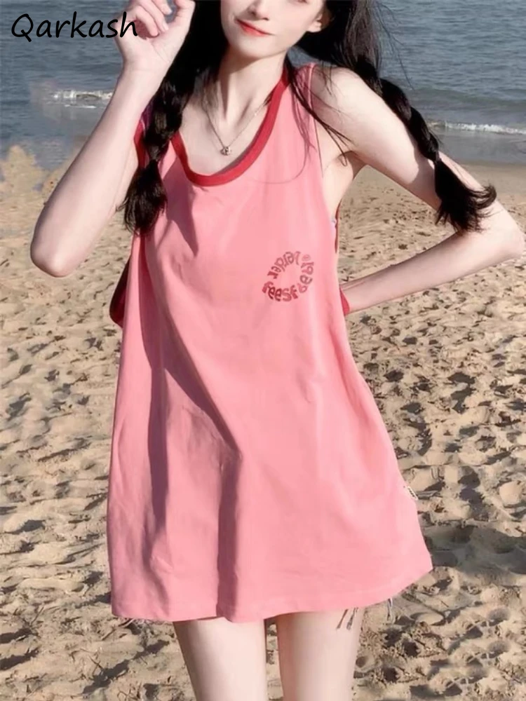 

Майка женская спортивная с надписью, без рукавов, в стиле Харадзюку, Y2k