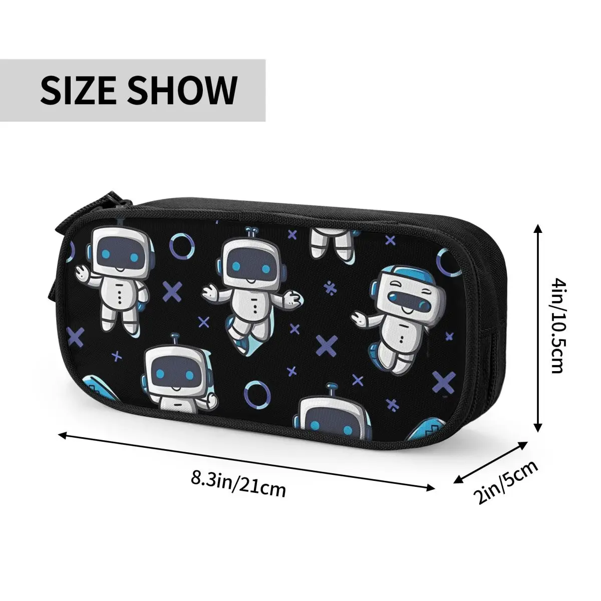 Astros Playroom Astrobot пенал с держателем для ручек сумка девочек и мальчиков большие