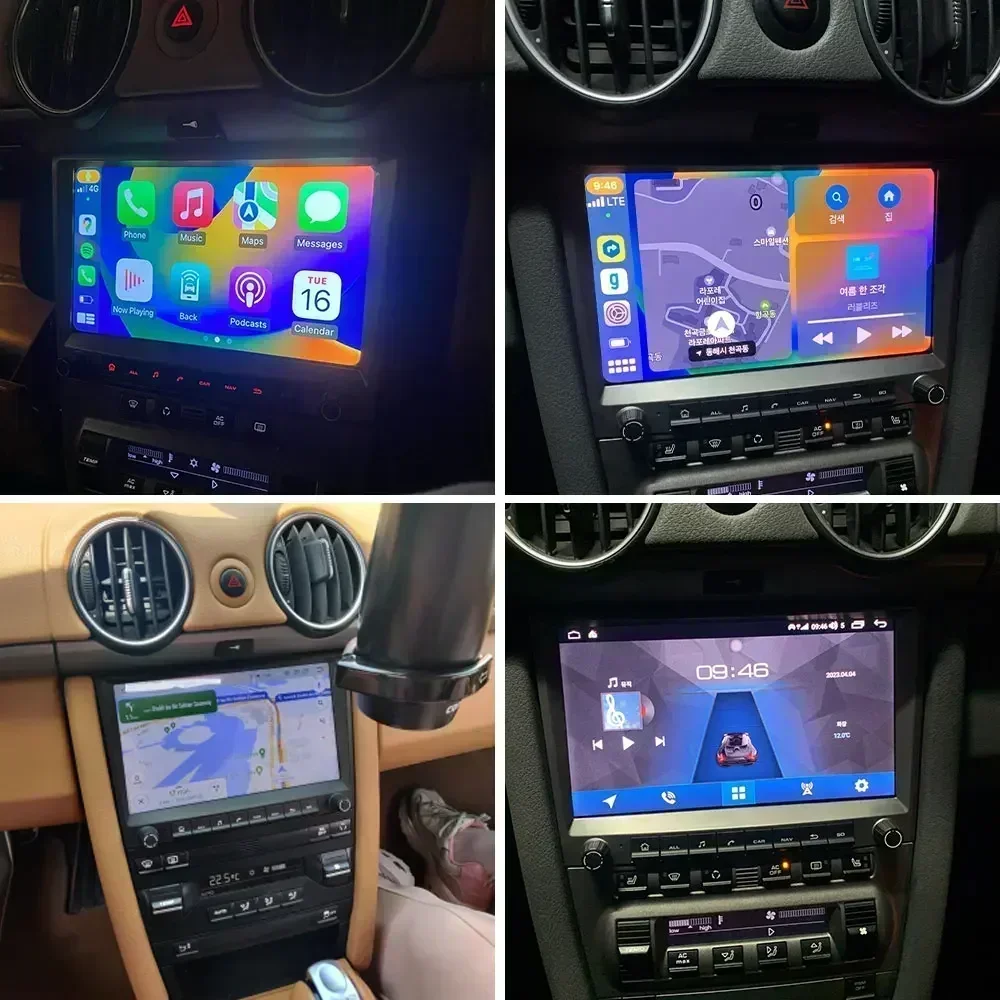 Фото Радио CHSTEK Odtwarzacz Wideo Samochodow Carplay для Porsche 911 997 Boxster Cayman 987 Мультимедийный плеер Qualcomm 4G Навигация №2