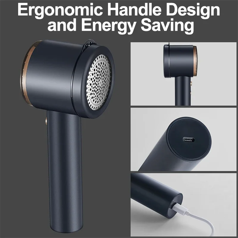 ZHIBAI Электрическая бритва для удаления пуха с одежды USB — регулировка 5 скоростей