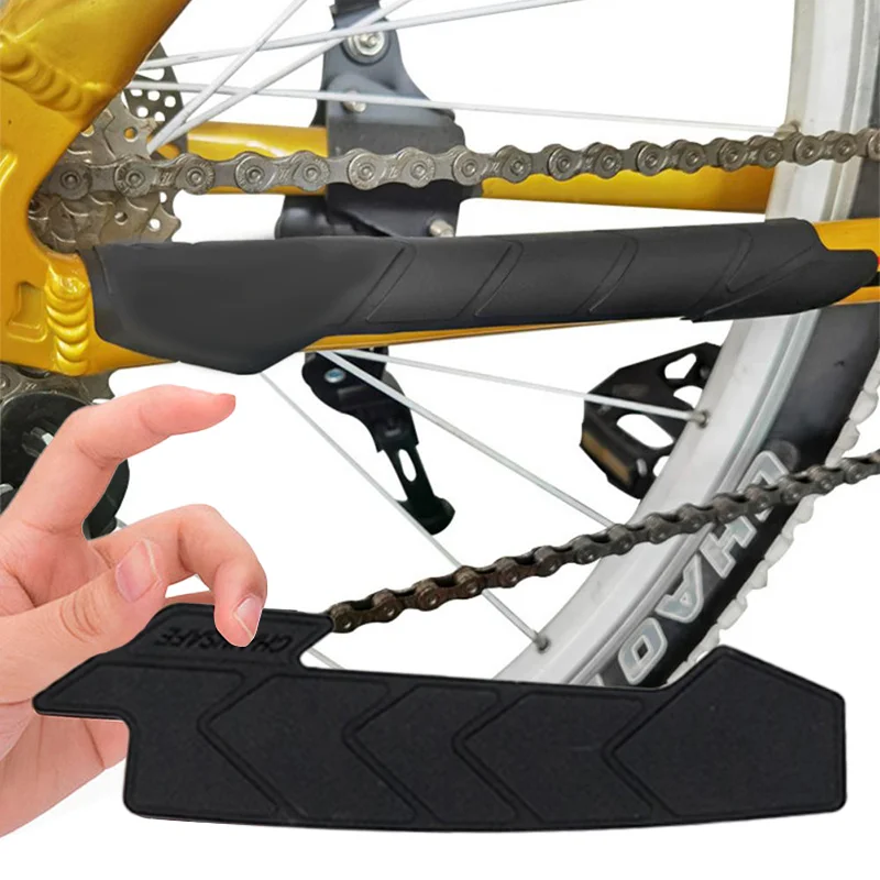 

Устойчивая к царапинам наклейка на 3M Φ наклейка противоскользящая силиконовая защитная накладка защита для езды на велосипеде MTB защита рамы цепи