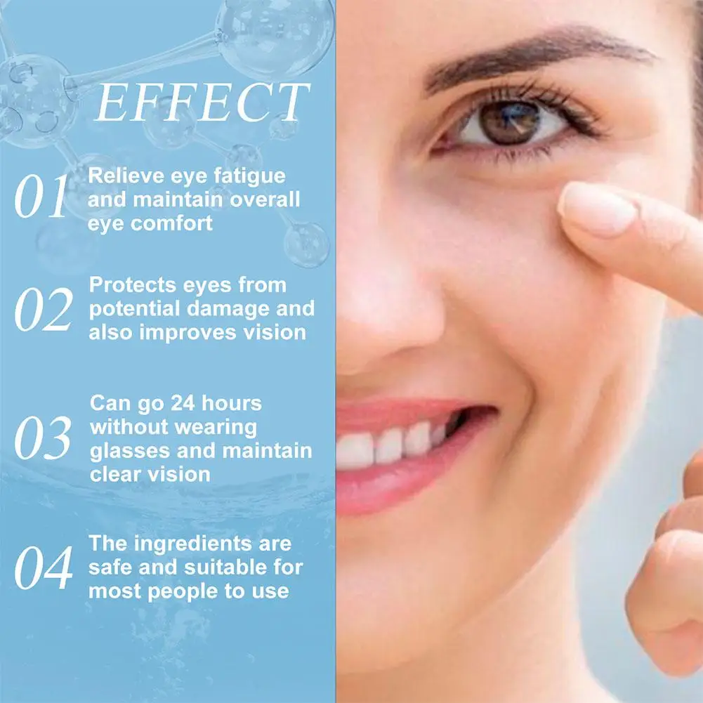 Новинка при дальнозоркости visionregain Eye Drops Очищение глаз снятие дискомфорта массаж