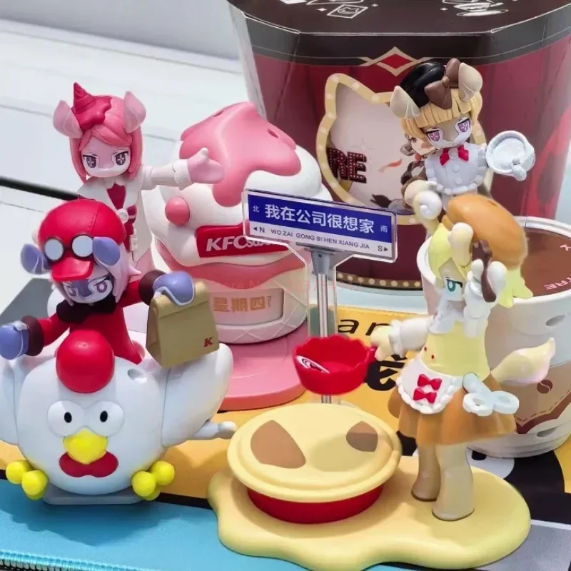 Новинка 2024 анимационная игра Genshin Impact Новая игрушка мелофабрика кофейное яйцо