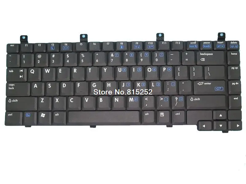 Клавиатура для ноутбука HP NX6330 9j. N5982.w01 418819-001, черная, США, США