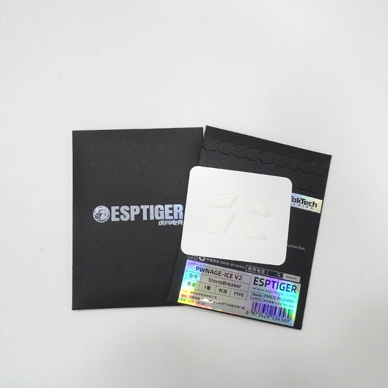 Esportstiger ICE V2 коньки с мышью скользят по изогнутой кромке для PWNAGE StormBreaker