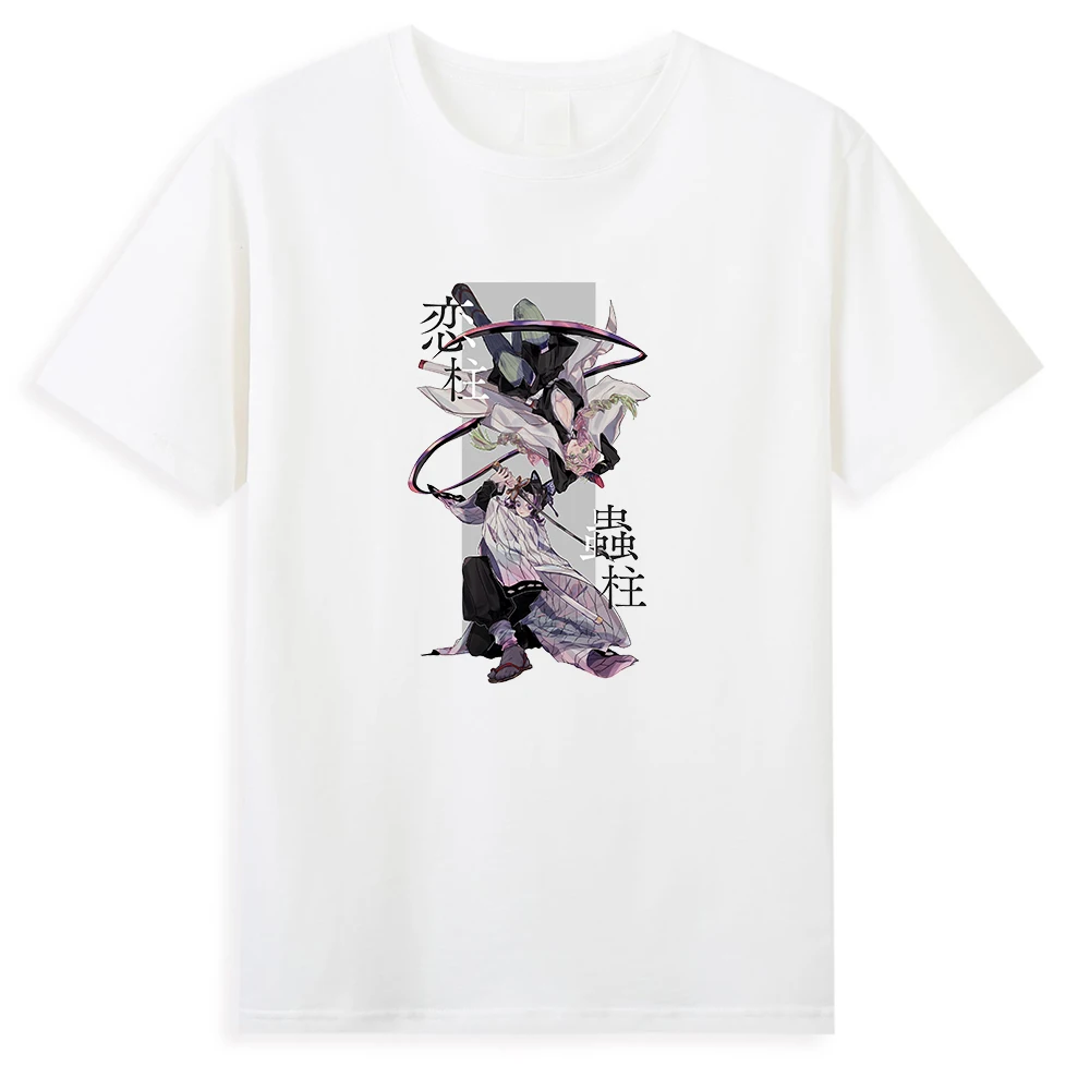 

Demon Slayer Anime Manga T Shirt Men Women Summer 2022 Casual Y2K Unisex Tshirts Oversize Cotton T-Shirts Fashion Loose Tops Men