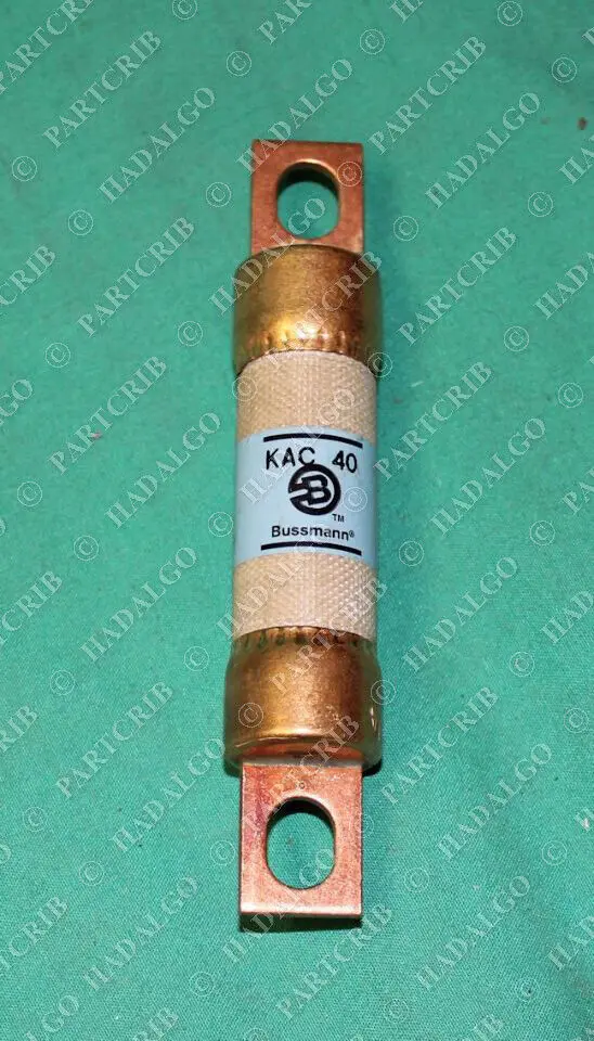 

Bussmann, KAC-40, Fuse 600VAC 40Amp 40a Buss Cooper