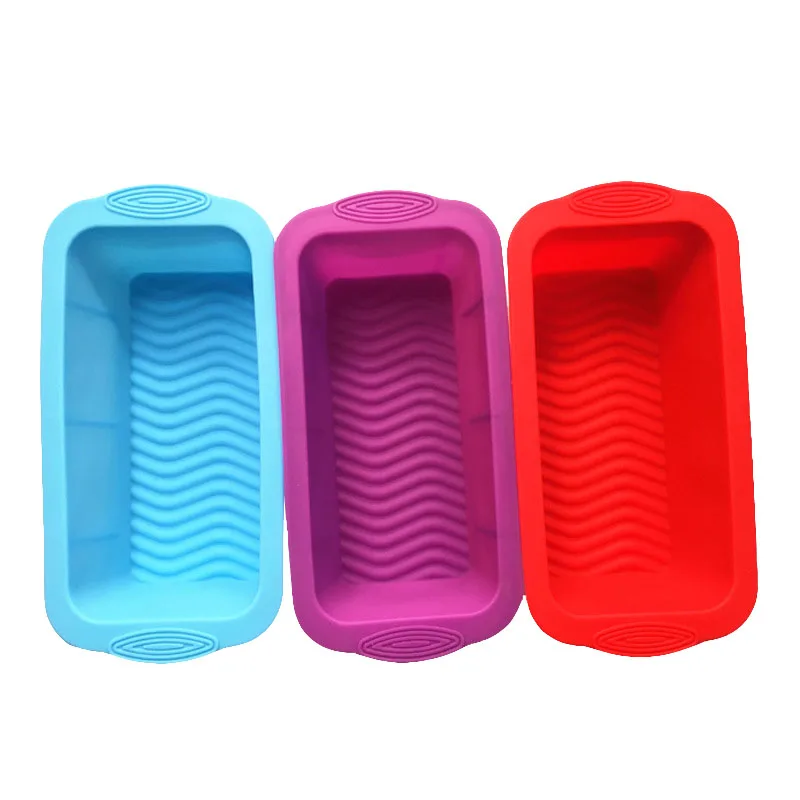 

Silicone Cake Mold Baking Accessories Rectangular Bread Mold Toast Pan Cake Moulds Home Kitchen Tools