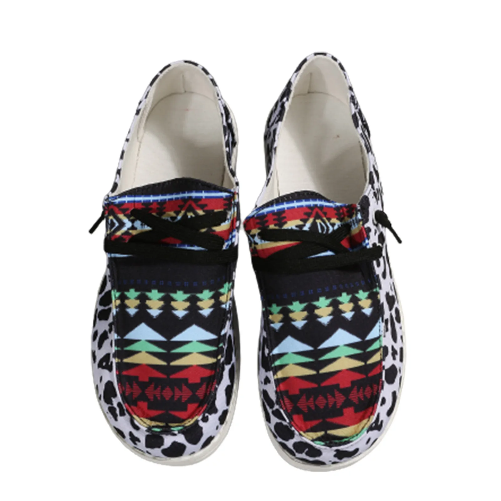 

Women Low Top Flat Shoe Wearable and Breathable Suitable for Indoor Outdoor