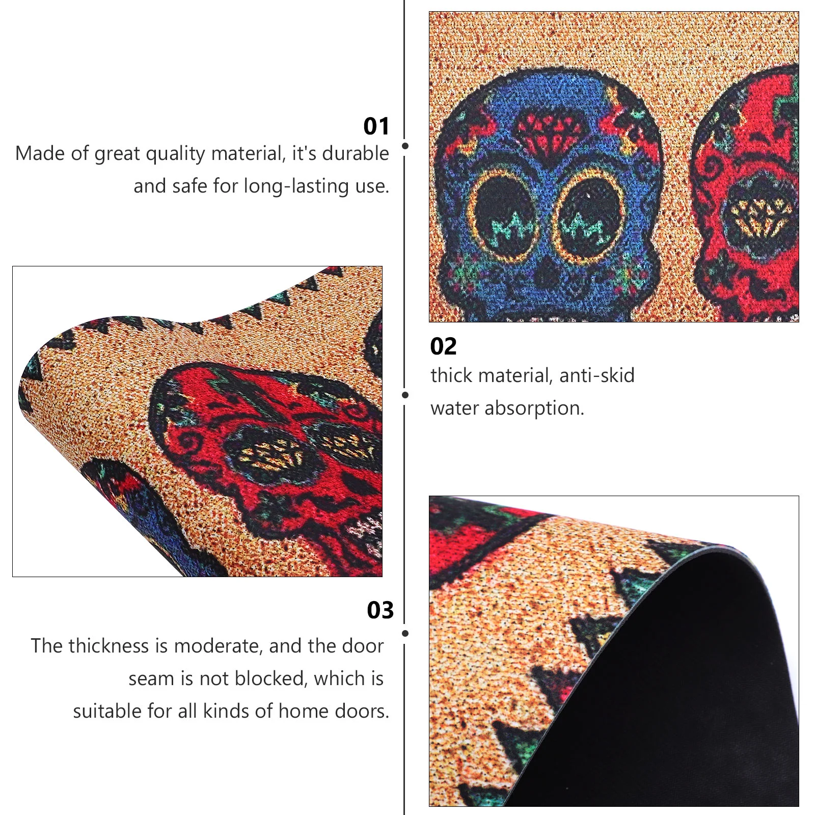 

Mat Bath Floor Bathroom Rugs Carpetnonentrance Shower Mats Ground Shaggy Home Absorbent Slide Proof Pad Doormat Door