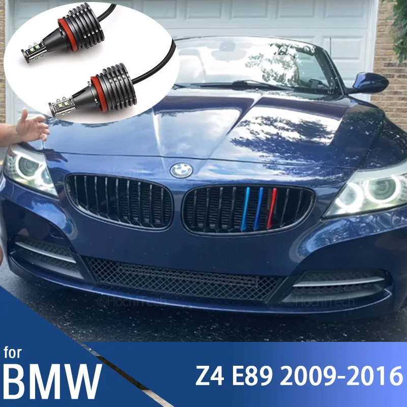 

120W 6000K White H8 LED Angel Eyes Ring Marker Bulbs for BMW Z Series E89 Z4 Roadster sDrive35is GT3 GTE 2009-2016