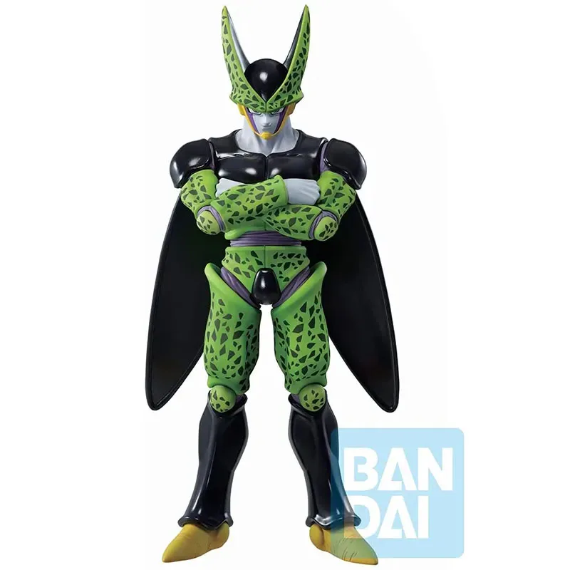 

Фигурки Bandai Dragon Ball Z Cell Perfect Vs Omnibus Super Ichibansho аниме, коллекционные игрушки, подарки