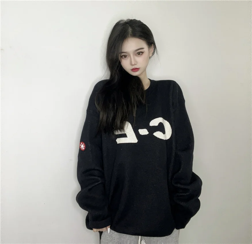 

Свитер CAVEMPT C.E для мужчин и женщин, свитер высокого качества в масштабе 1:1, трикотажная одежда для мужчин