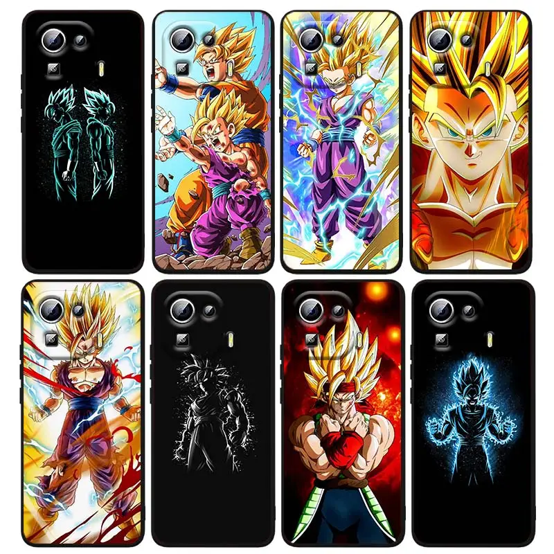 

Kid Anime Dragon Ball Goku For Xiaomi Mi 12 12X 11T 11 11i 10i 10T 10S Note 10 9T 9 SE Lite Ultra Pro 5G Black Capa Phone Case
