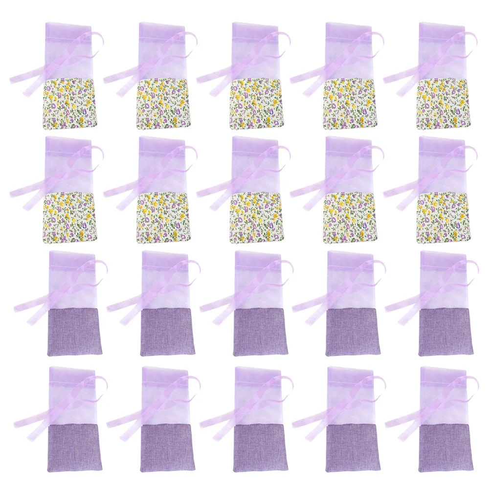 

Lavender Sachet Sachets Emptyfragrance Scented Dried Wedding Favor Gift Drawerscandy Gauze Home Small Wardrobes French Organza