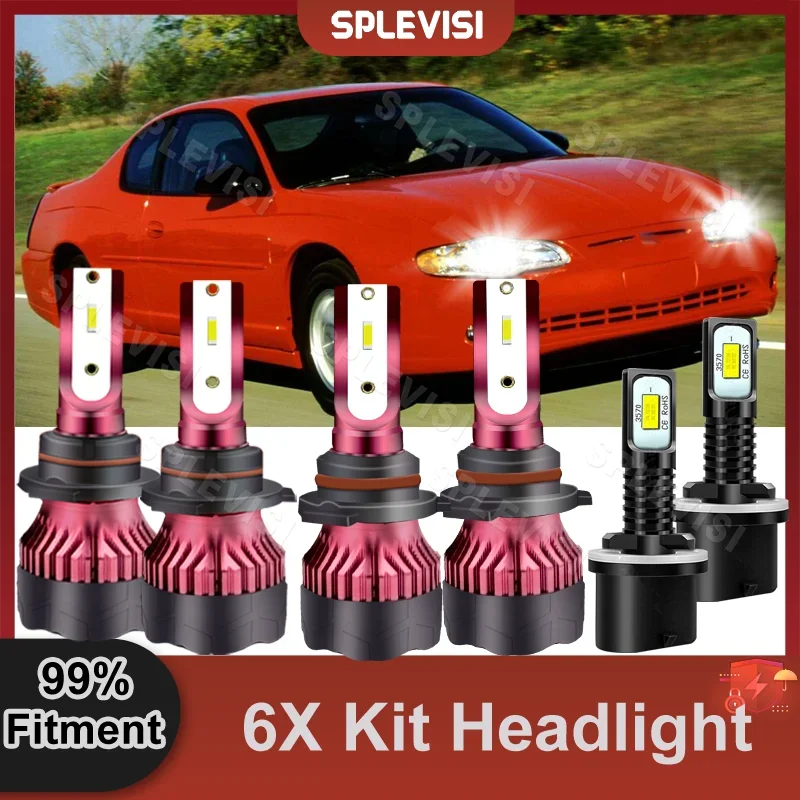Автомобильные фары противотуманные для Chevrolet Monte Carlo 2000-2005 2000 2001 2002 2003 2004 2005 Plug-and-Play
