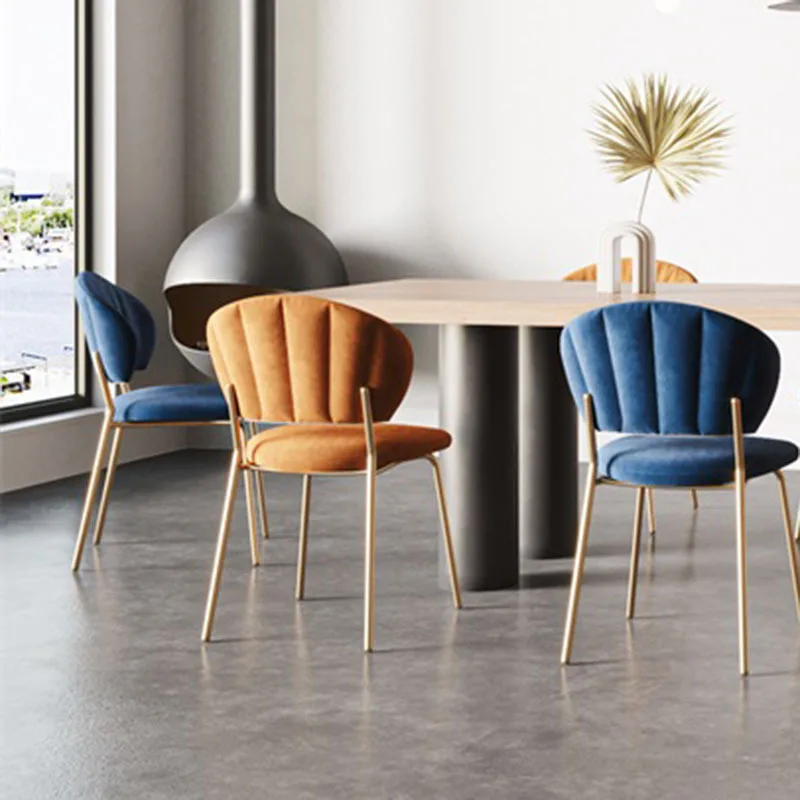 Современные скандинавские обеденные стулья Комод для салона Одиночные