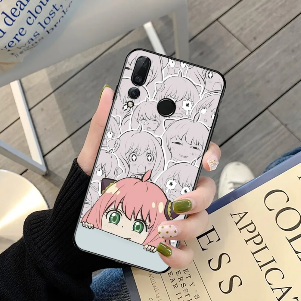 SPY FAMILY Anya Cute Phone Case For Huawei Y9 6 7 5 Prime Enjoy 7s 8 Plus 7a 9e 9plus 8E Lite Psmart Shell