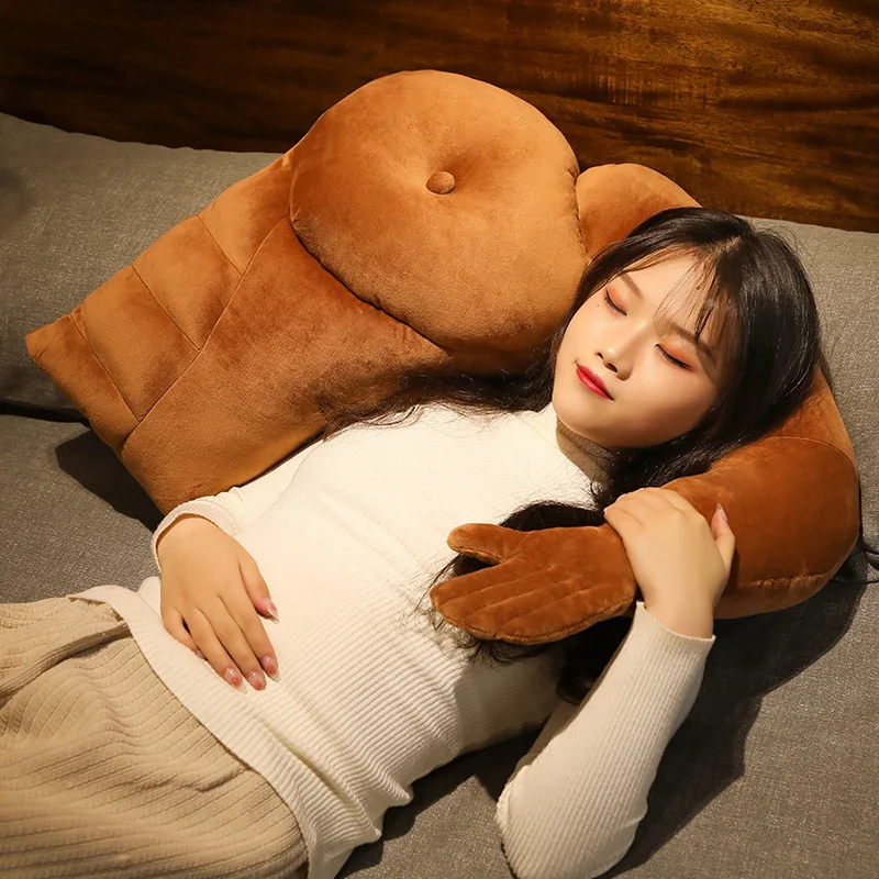 

Подушка в форме руки бойфренда 80*60 см, плюшевая подушка для сна в мышцах для мужчин, подушка, креативный подарок на день рождения, День святог...