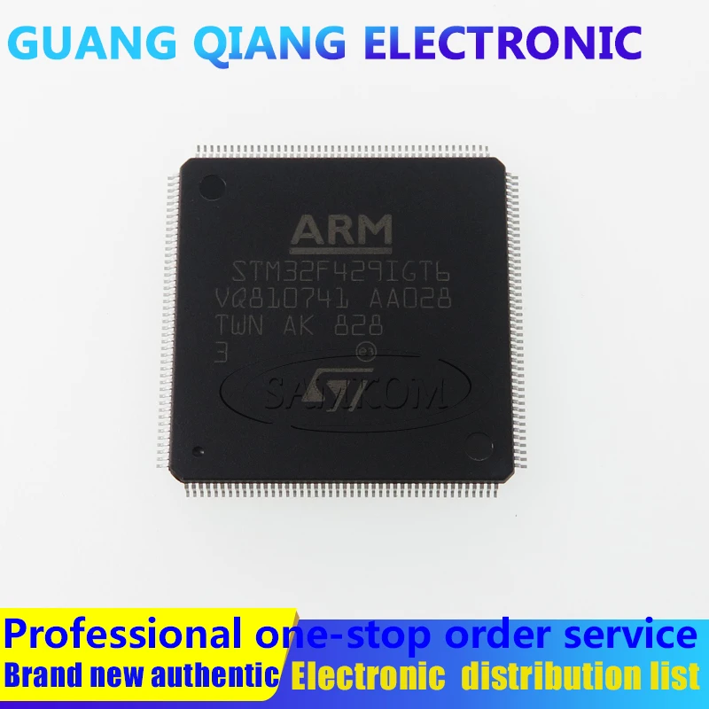 Микроконтроллер STM32F429IGT6 IC 32 бит 1 мб FLASH 176LQFP, 1 шт.