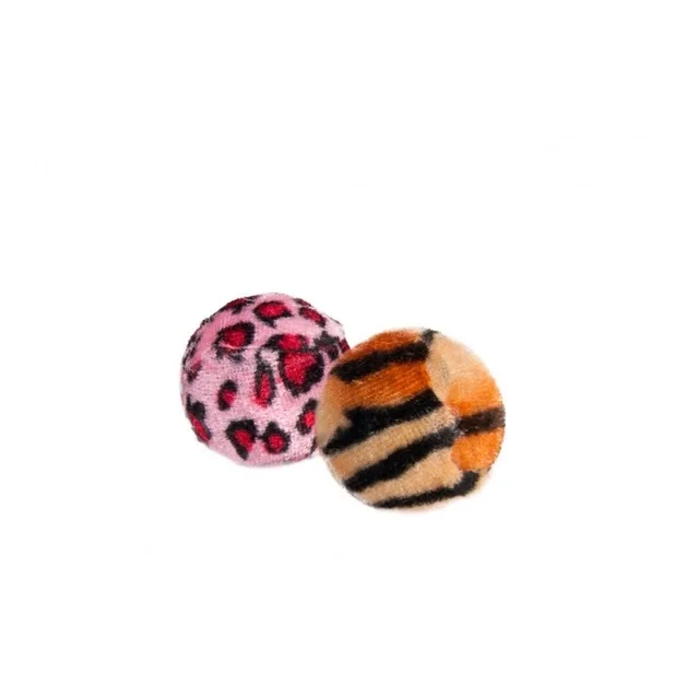 

Karlie With Tiger Pattern Plush Ball Cat Toy 4 CM 400049663