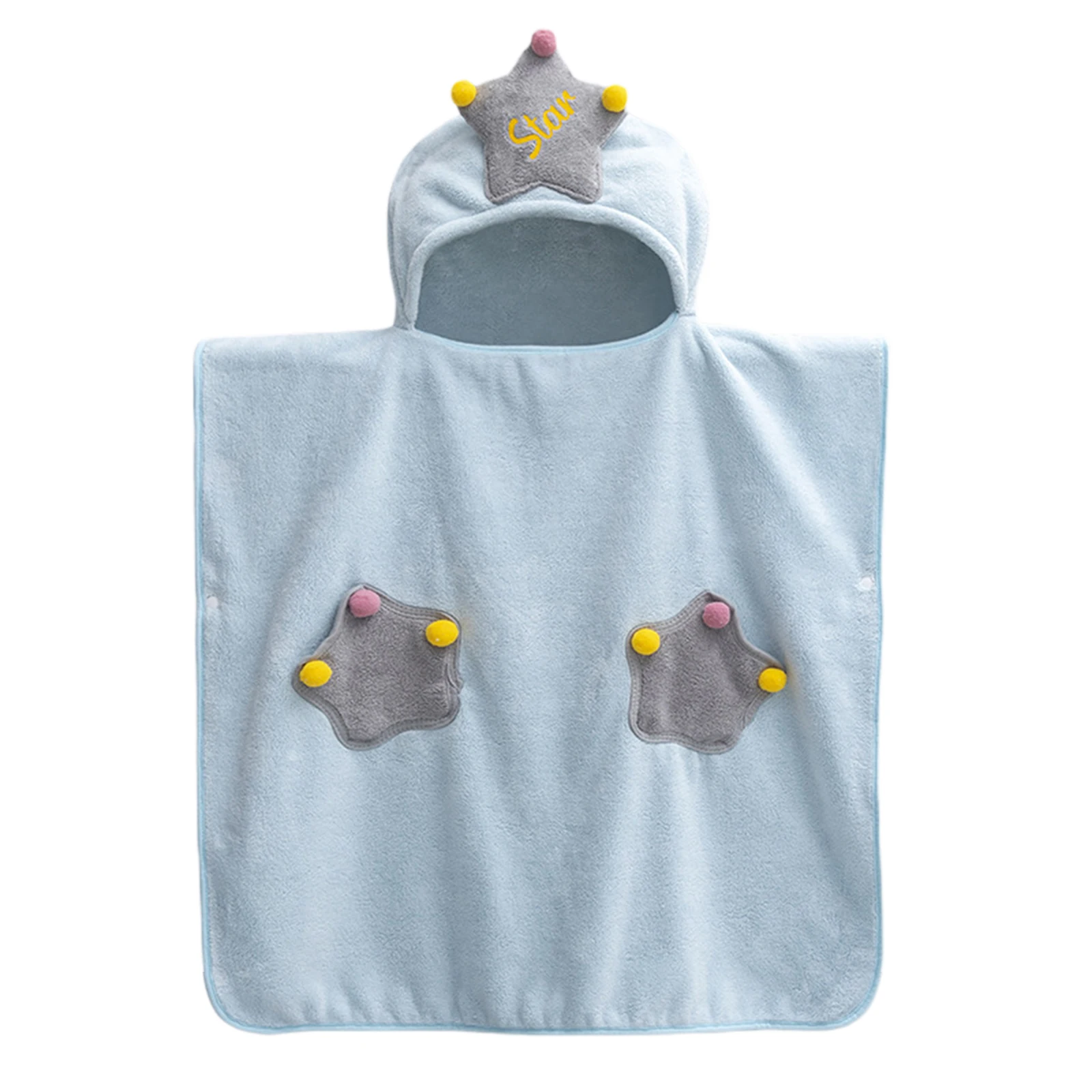 

Hooded Baby Bath Towels Autumn Winter Warm And Soft Towels 8 Colors