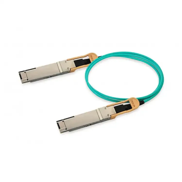 1-100 м 400G QSFP-DD AOC активный оптический кабель для Ethernet Data Center Network HPC Interconnect