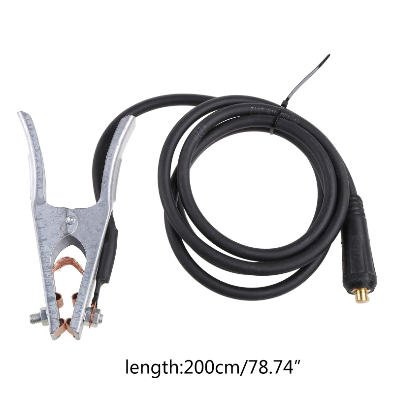 

Upgraded Electrode Holder with Cable 300A Electrode Holder Welding Rod Stick Plier Electrode Clamp Lead Cable Durable
