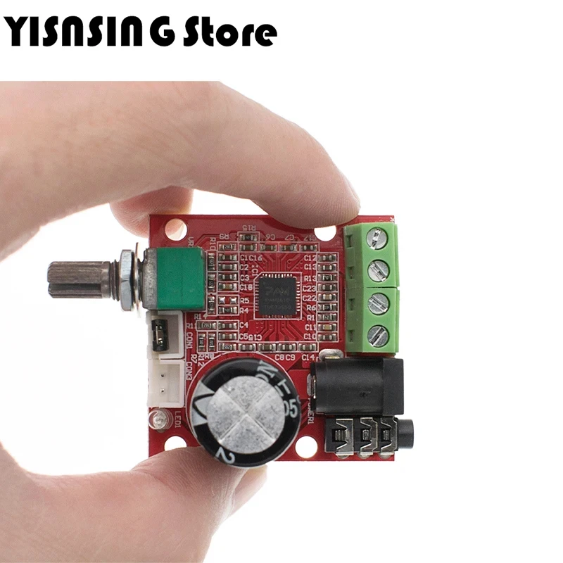 12 В Mini Hi-Fi PAM8610 плата аудио стереоусилителя 2X10W двухканальный D-класс (высокая