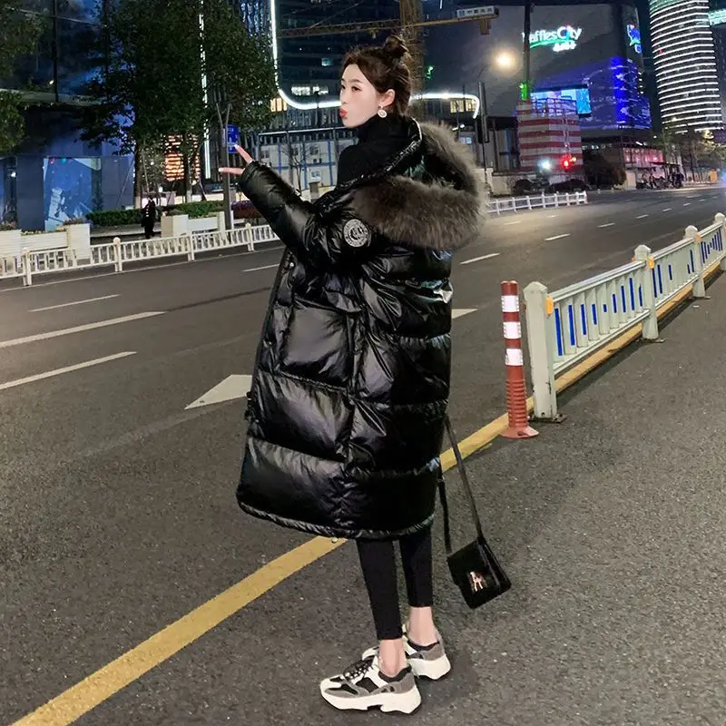 Winter Women's Cold Coat Parkas Super Hot Coats Hooded Long Cotton Padded Jacket Jackets Womens Winter Clothing 2022 Fashion