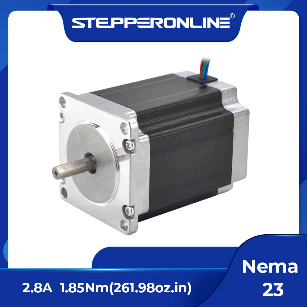 

STEPPERONLINE Nema 23 Шаговый двигатель 1,9 Нм 2,8 А