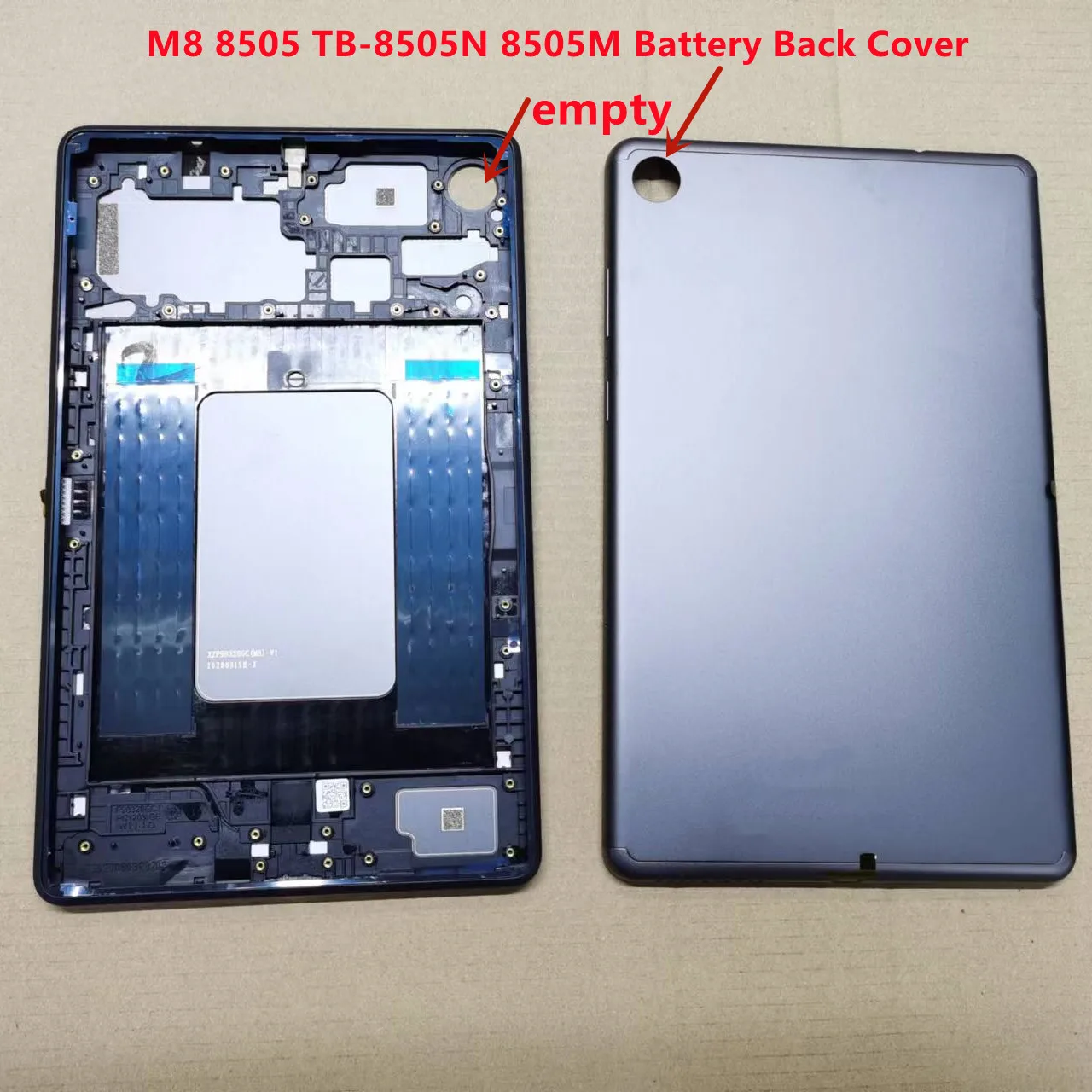 Для Lenovo Tab M8 TB-8505 TB-8505N 8505M 8505 лучшая задняя крышка аккумулятора корпус задняя крышка Корпус 100% протестирован