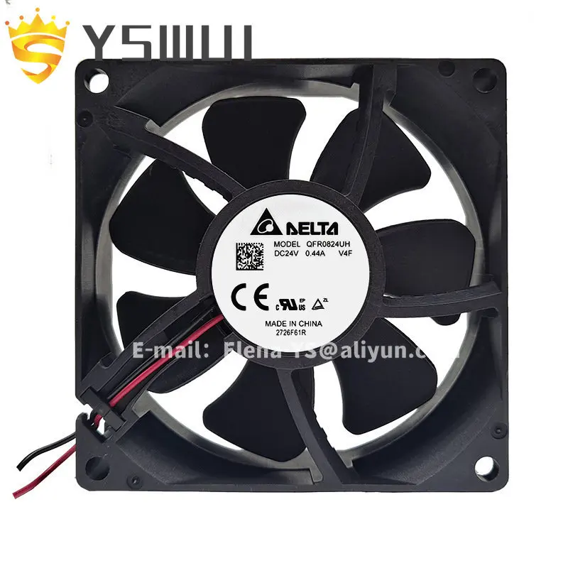 

Original QFR0824UH QFR0824UH-V4F 0.44A 5400RPM 24V 8025 original delta DC fan
