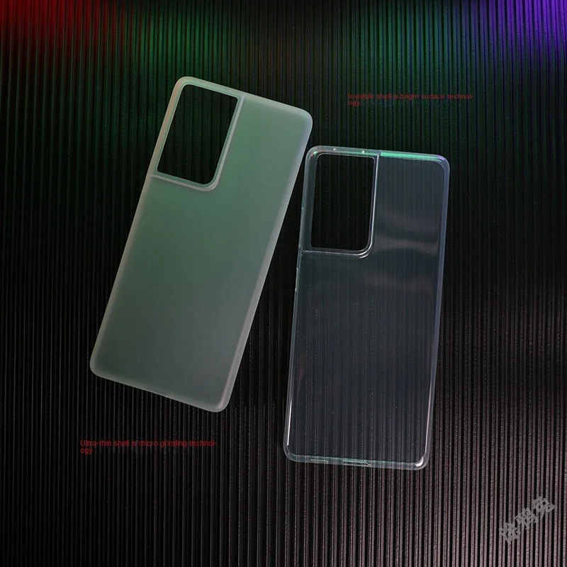 

0.4mm Luxury Carbon Fibre PP Case For samsung galaxy s22 plus ultra Ultra Thin Matte Cover Case