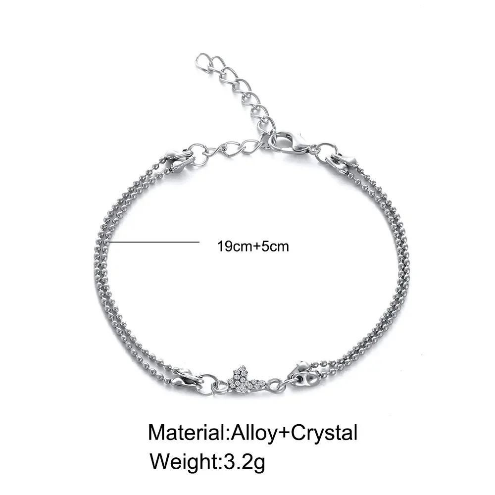 Регулируемые подвески ювелирные изделия новый Kpop блестящий кристалл циркон