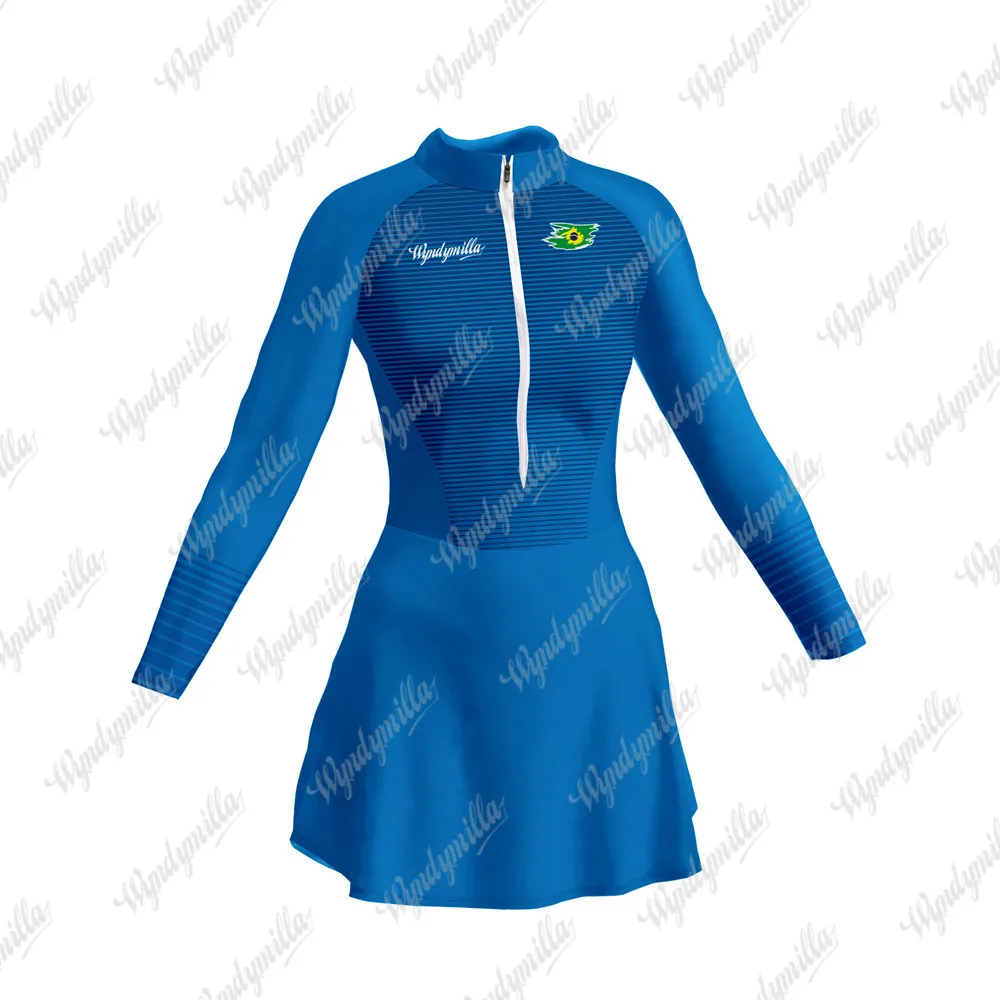 

Wyndymilla Cycling Skirt Women Feminino Saia Triathlon Cycling Jersey Skirt Dress Skinsuit Maillot Ciclismo Run Vestidinho Saia
