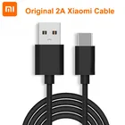 Оригинальный Xiaomi Micro USBType-C кабель USB C для быстрой зарядки и передачи данных для Mi 10 9 9se 6 6X 5 Redmi Note 9S 8 7 pro 8T 7A 6A 5A 4X