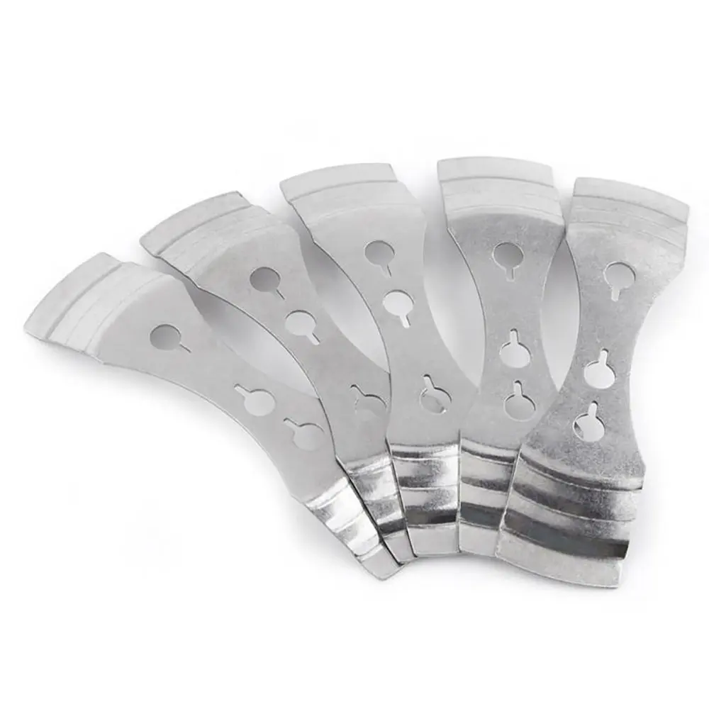 5/10pcs Stainless Steel DIY Light Metal Candle Wicks Holder Centering Device Tabs Making Wick Trimmers | Дом и сад