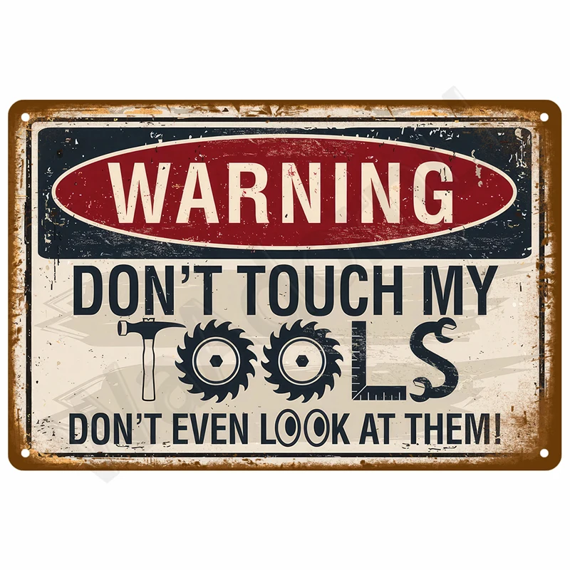

Bedroom Metal Signs Retro Metal Plate Posters Wall Art Mural Vintage Room Decoration Home Decor Items Tin Signs Aesthetic Men