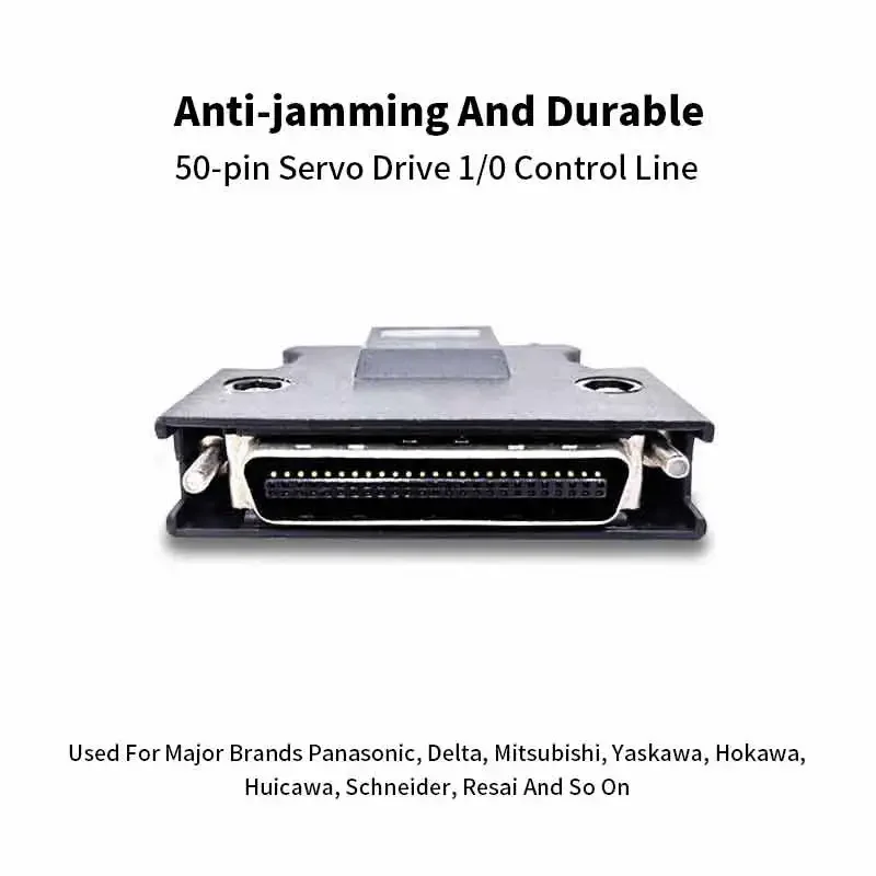 Фото Кабель управления IO Servo SCSI DB15 20 25 26 DB44 DB50 с контактами и терминалом CN1 для Panasonic, Mitsubishi, Yaskawa, Delta №3