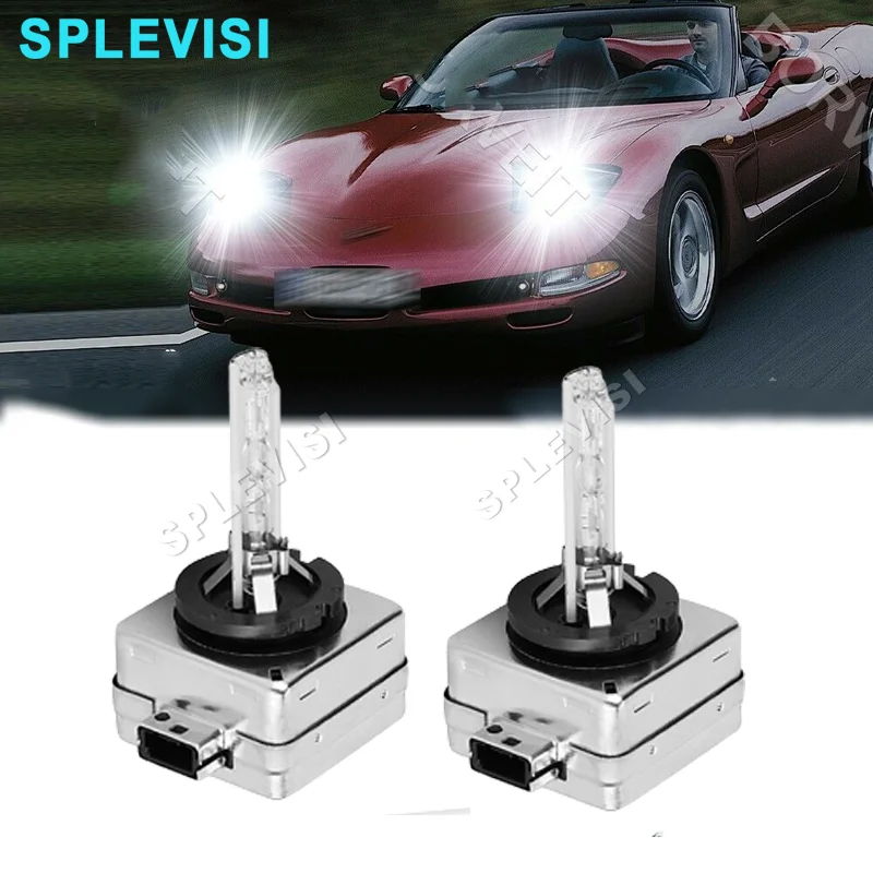 

2x 6000K White D1S HID Headlight Low Bulbs For Chevrolet Chevy Camaro 2010-2013 Chevy Corvette 2005-2013 Buick Regal 2011-2013