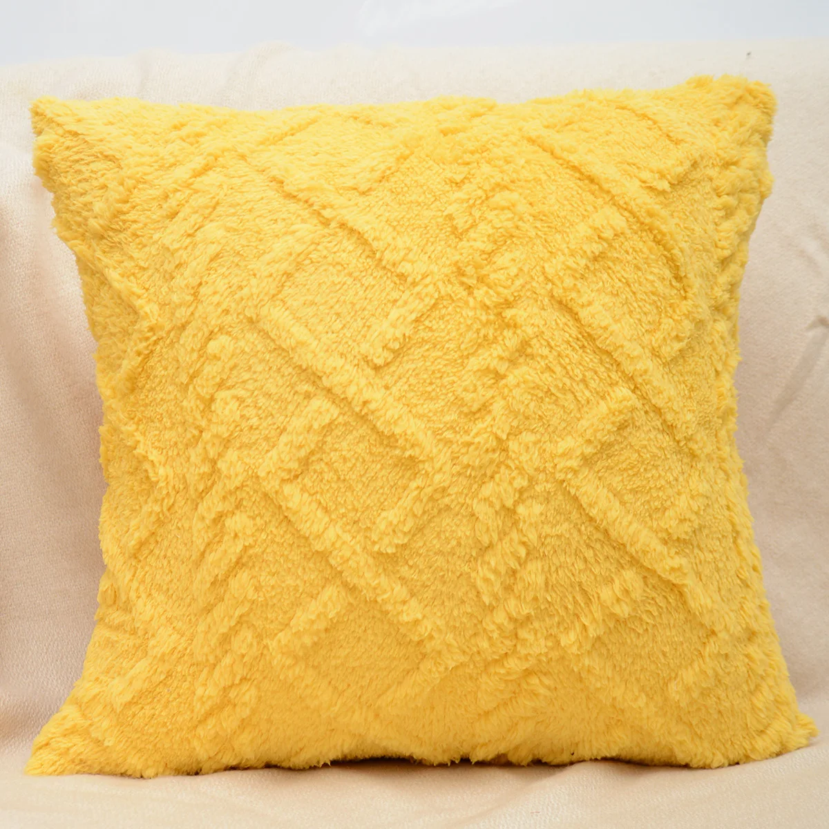 

Decorative Pillows for Sofa 45x45CM Dakimakura Decoration Home Pillow Cover for Living Room Fluffy Couch Cushion Cover