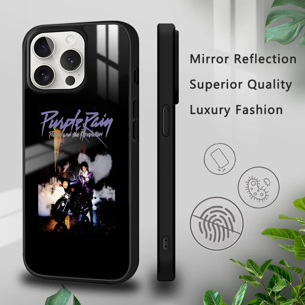 Prince R-Rogers Nelson Phone Case For iPhone 16 15 14 13 12 11 Pro Xs Max Mini Plus Celulares Hard Funda