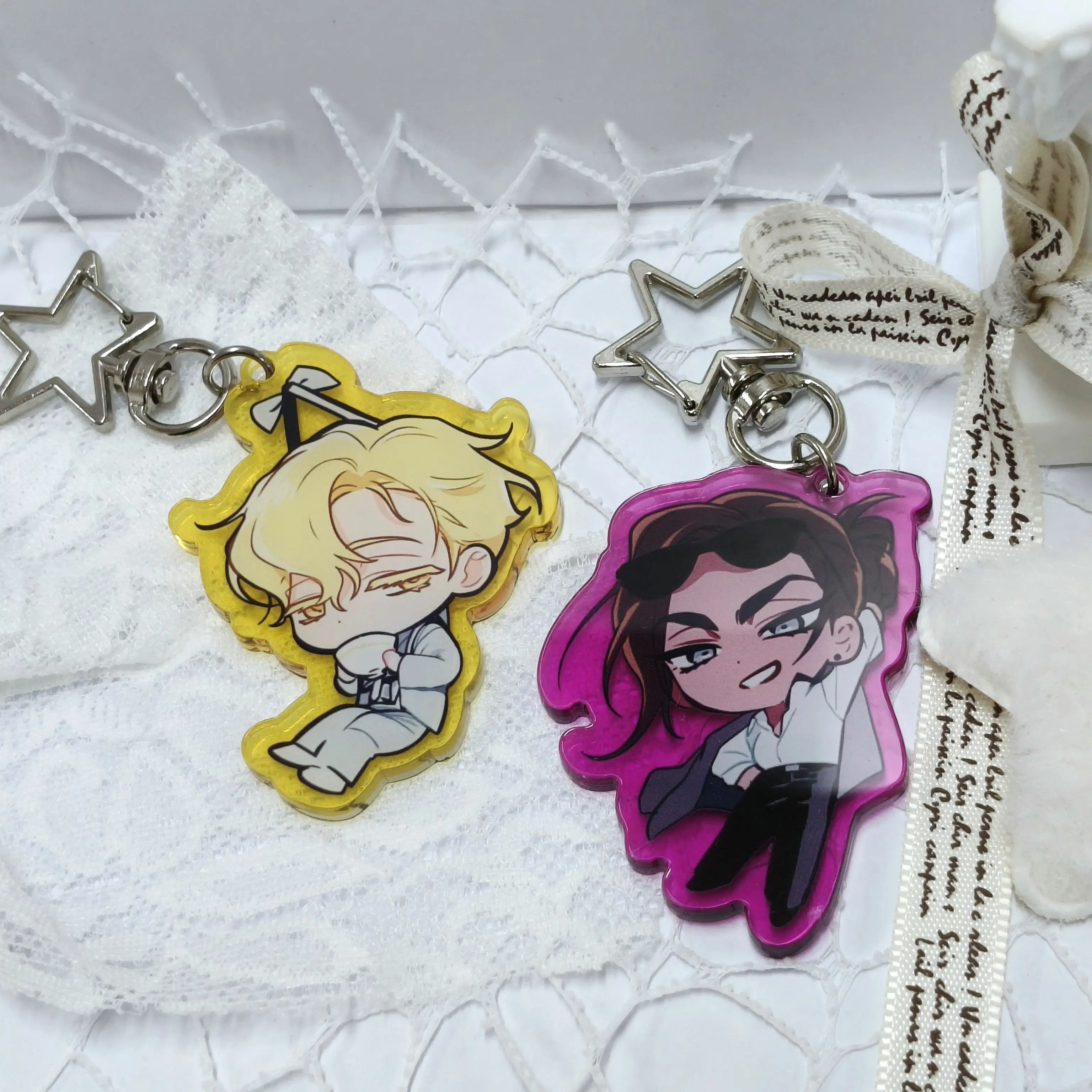 Фото Alien Stage Mizi Sua косплей Fangoods аниме брелок Till Ivan Hyuna Luka акриловые подвески брелок украшения подарок №4