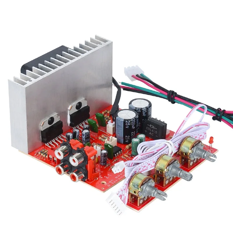 DX-618 2 1 канала 60WX3 с платой усилителя сабвуфера двойная фотография