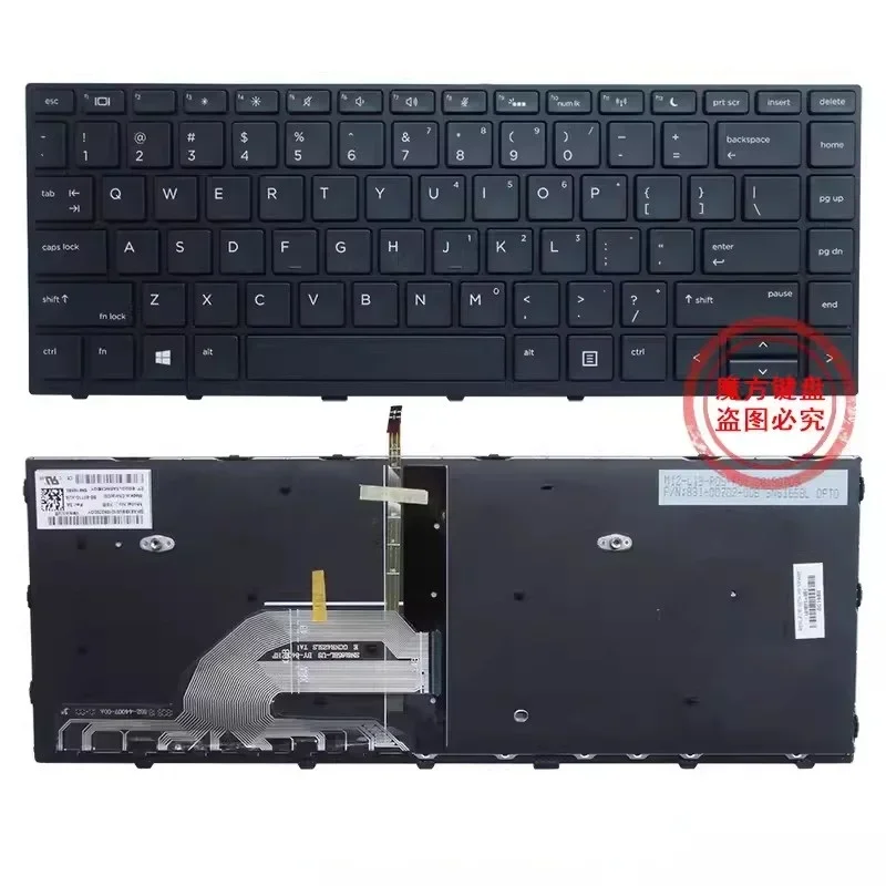 Новая американская клавиатура для HP Zhan 66 Pro G1 английская 640 645 G4 440 430 445 G5 HSN-Q04C/06/08