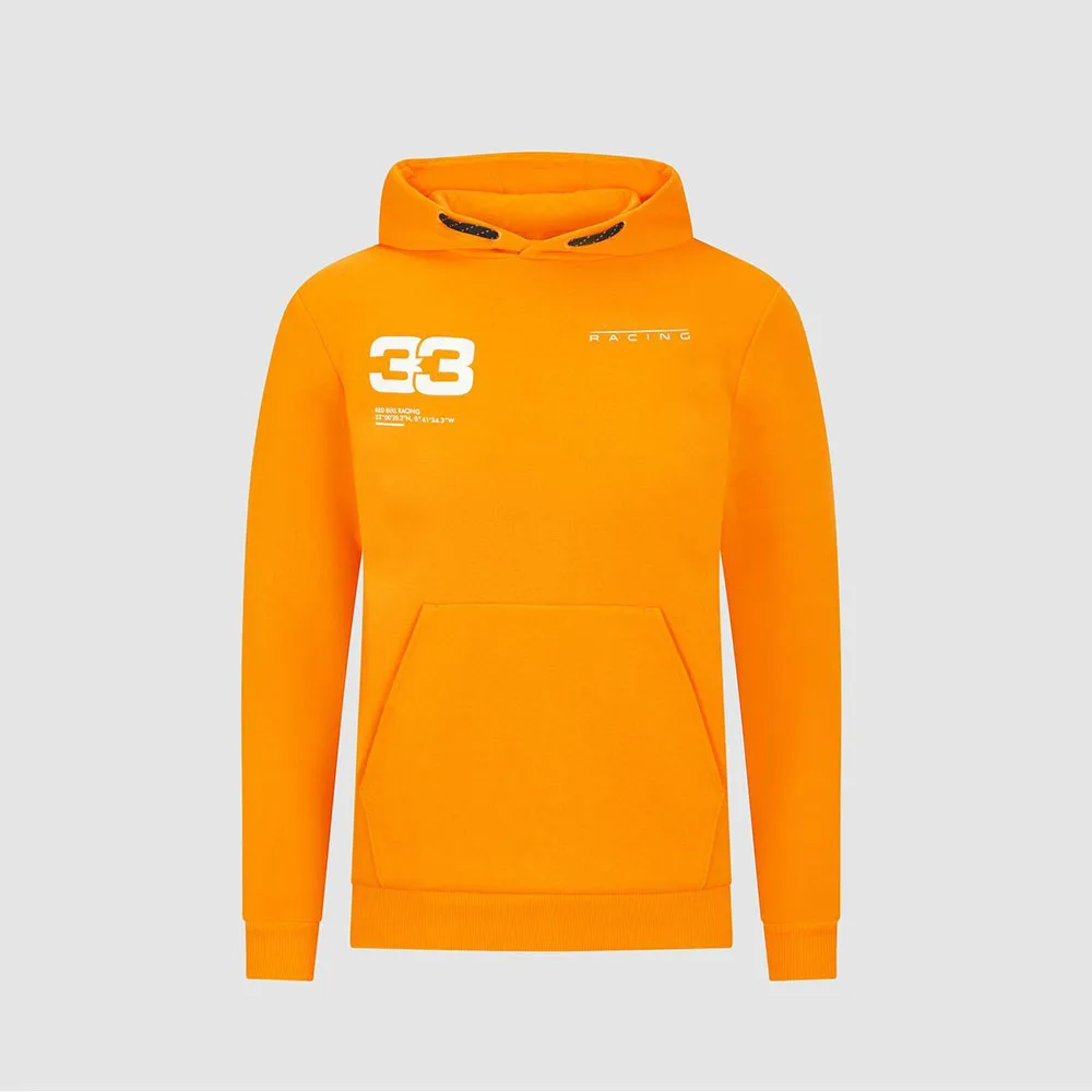 Модная новая уличная повседневная одежда красный цвет бык 33 Формула 1 спортивная