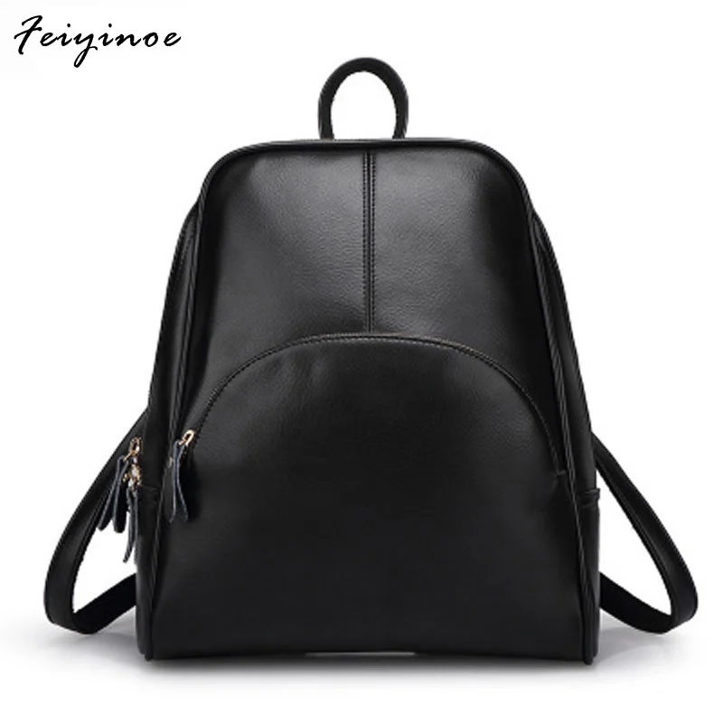 

2023 New PU Backpack Trendy Casual Wild Backpack Female Models Bags School Backpack Korean Version of The Embroidered Backpack