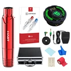 Профессиональный набор для перманентного макияжа, подводка для глаз, инструменты, тату-машинка, наборы в стиле ручки, мини-блок питания, переносной бокс для тату-художников