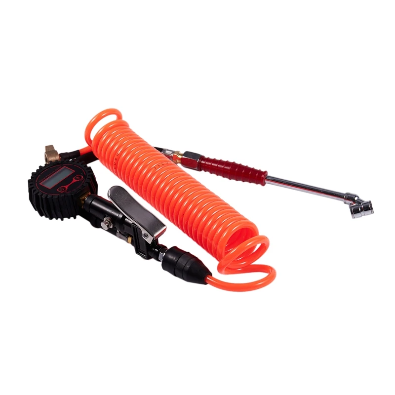 Настольная двухполюсная насадка для быстрого надувания шин грузовиков цифровой